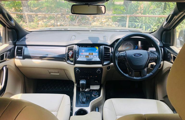 SelfDrive Ford Endeavour 3.2L Titanium Plus 4x4 Automatic car in Delhi