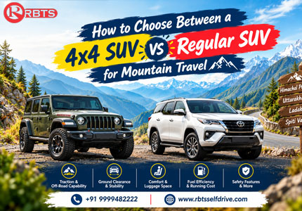 How to Choose Between a 4x4 SUV and a Regular SUV for Mountain Travel